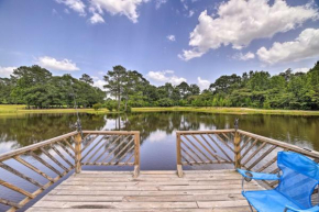 Stylish Woodville Cabin Fishing Dock Access!